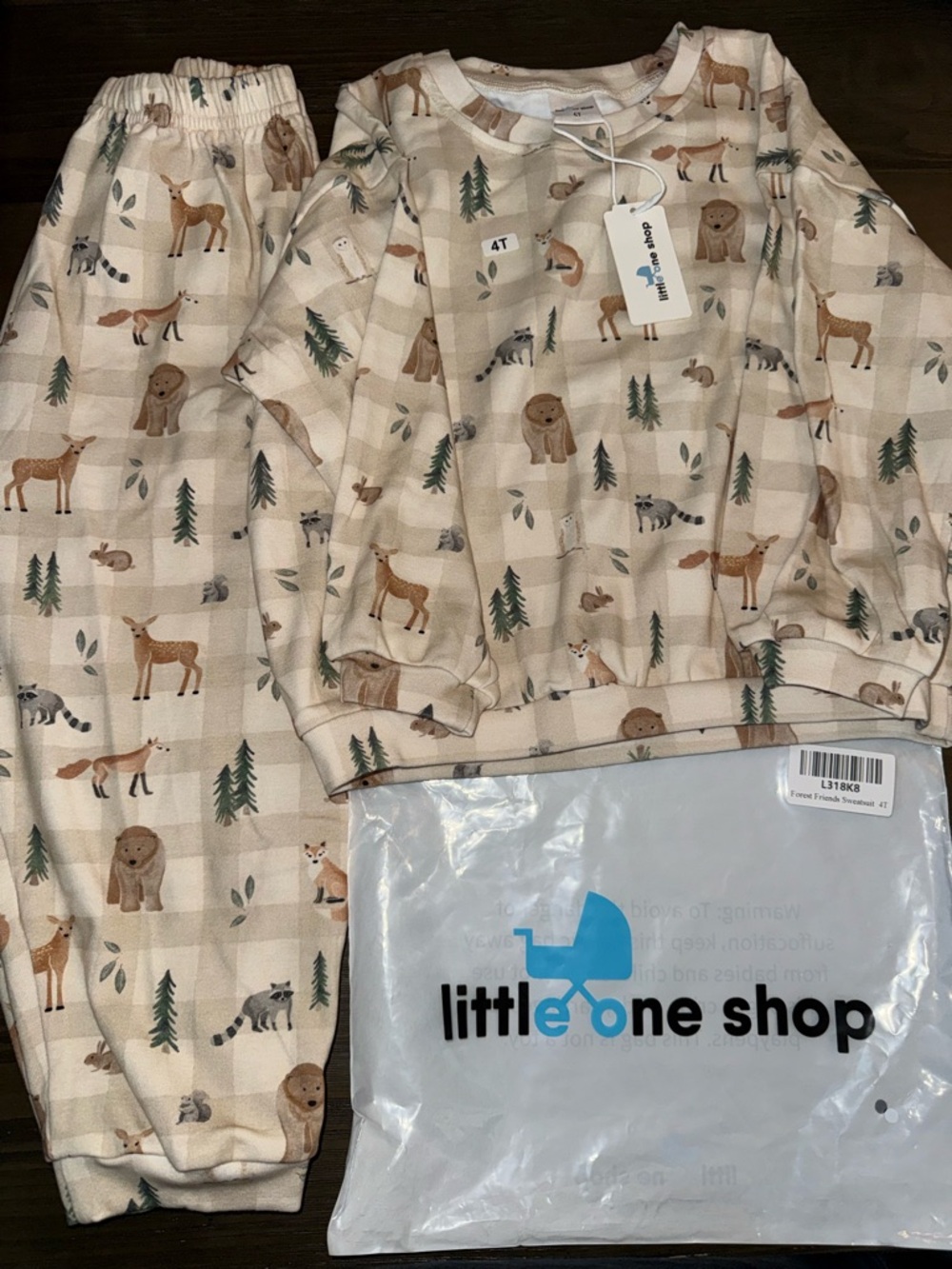 Little One Shop Forest Friends Sweatsuit